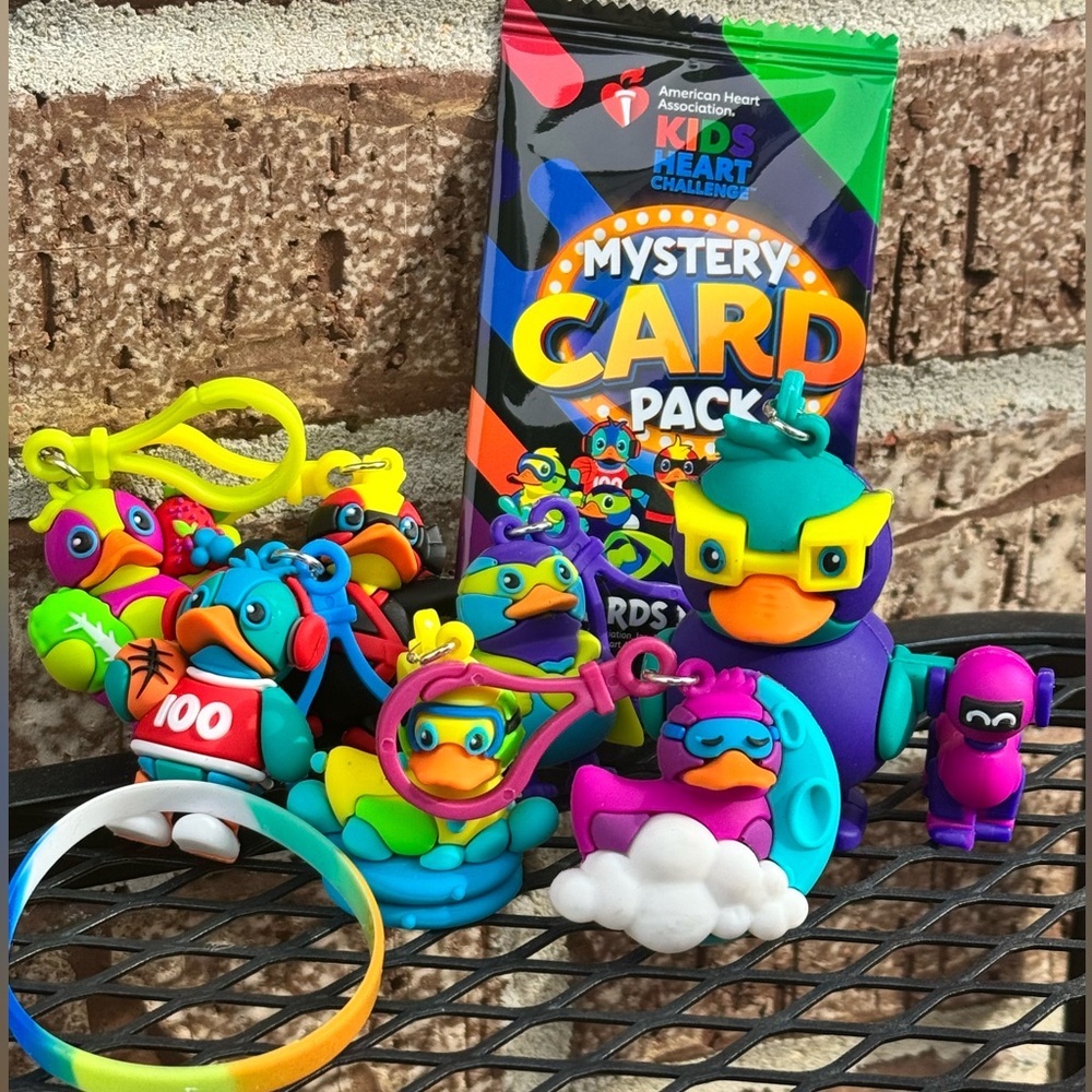 Kids Heart Challenge set with Bonus rare Wiley & Bingo